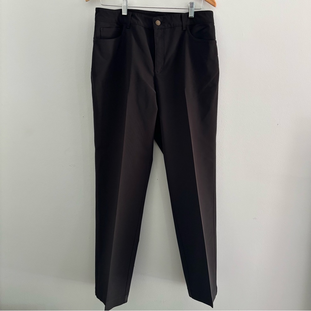 Theory Women's Pants Size 33 Black Dress Pants Made in USA Career Boss Business